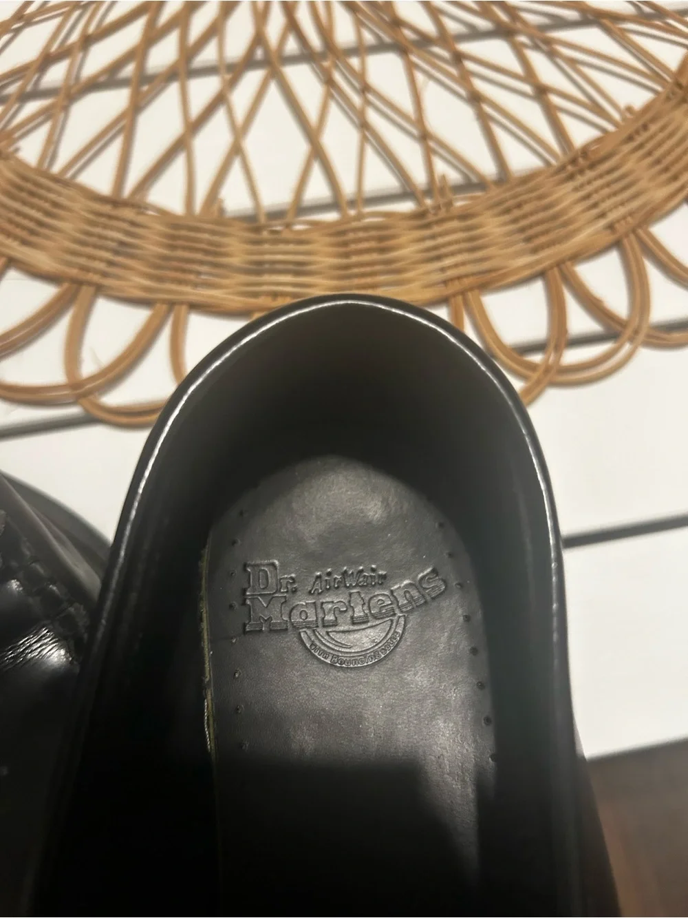 Dr. Martens Black Leather Tassel Loafers